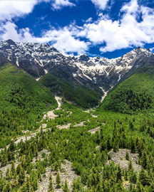 Himachal Pradesh mountains and valleys